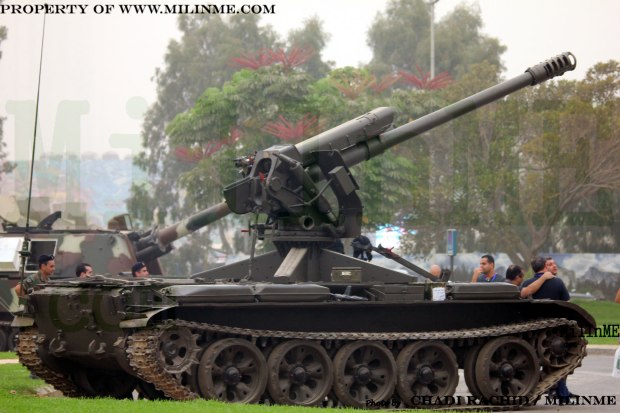 المدفع الذاتي الحركه Tiran من تطوير الجيش اللبناني  Tir4984