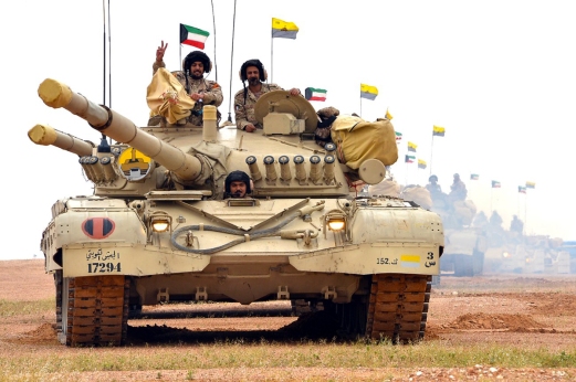 A Kuwait Army M-84AB during Northern Thunder